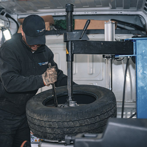 Mobile Replacement Tyres